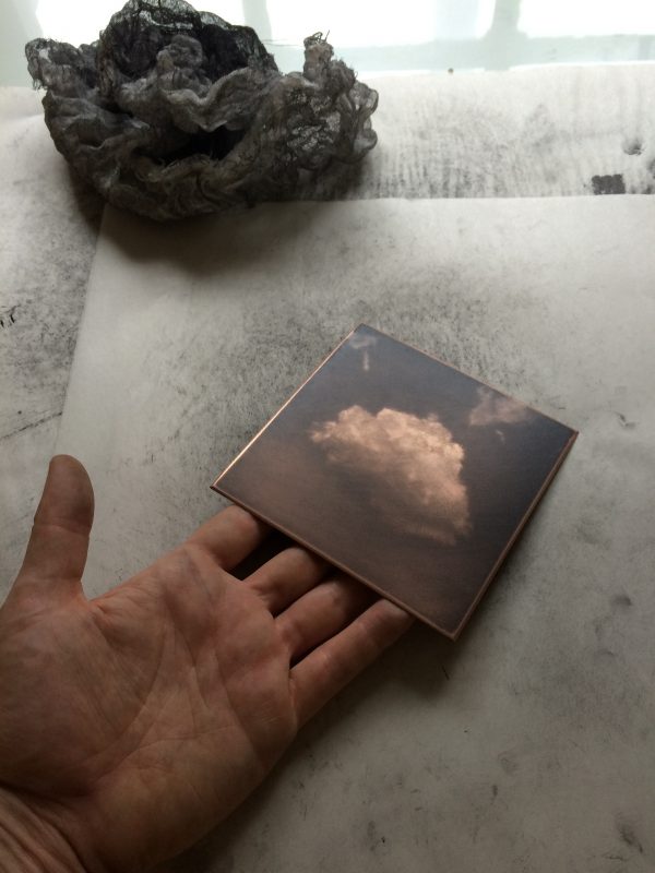 Mezzotint Copperplate Printing - Artist: Alex Bierk