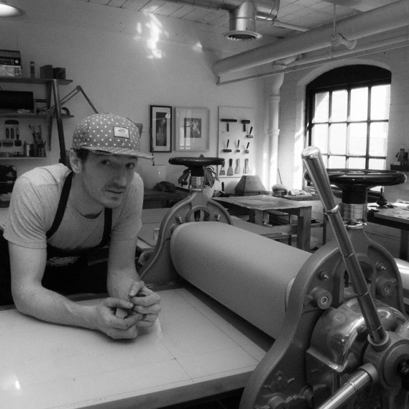 Smokestack Founder Laine Groeneweg - Gentile Etching Press