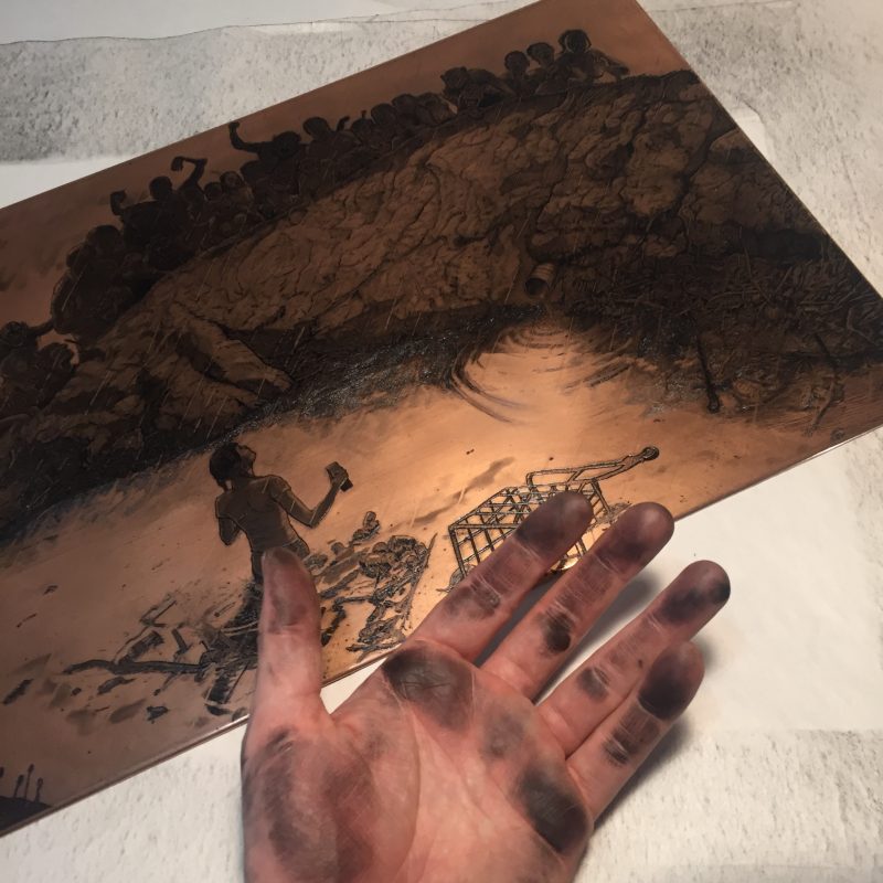 Tyler Bright Hilton - Copperplate at Smokestack