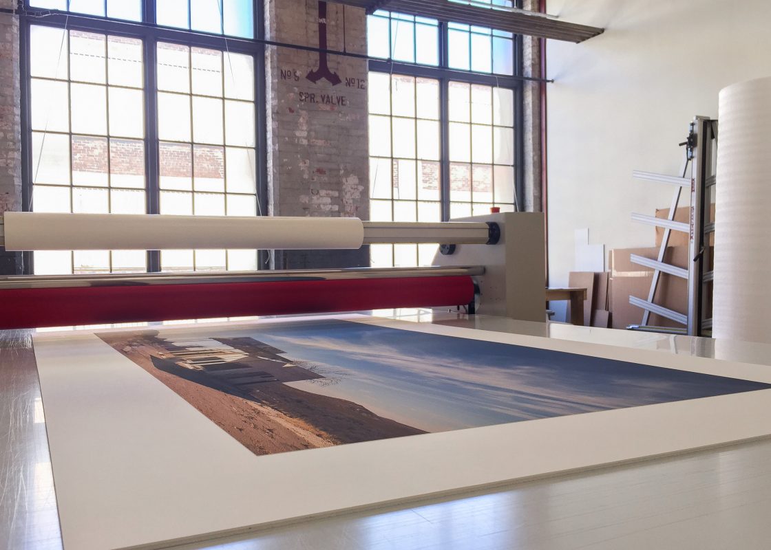 Smokestack Presentation - Mounting and Finishing - Jordan Nahmias Mounted Photograph