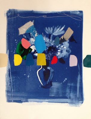 Emily Filler - Indigo Bouquet (in rainbows)