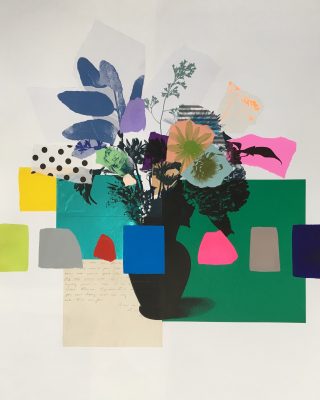 Emily Filler - Paper Bouquet (dark green hydrangea)