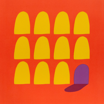 Laine Groeneweg - Silkscreen, 18"x18", 2019