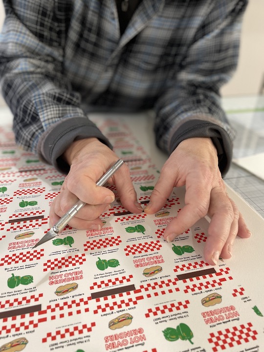 Liss Platt in the Smokestack Analog Studio - 