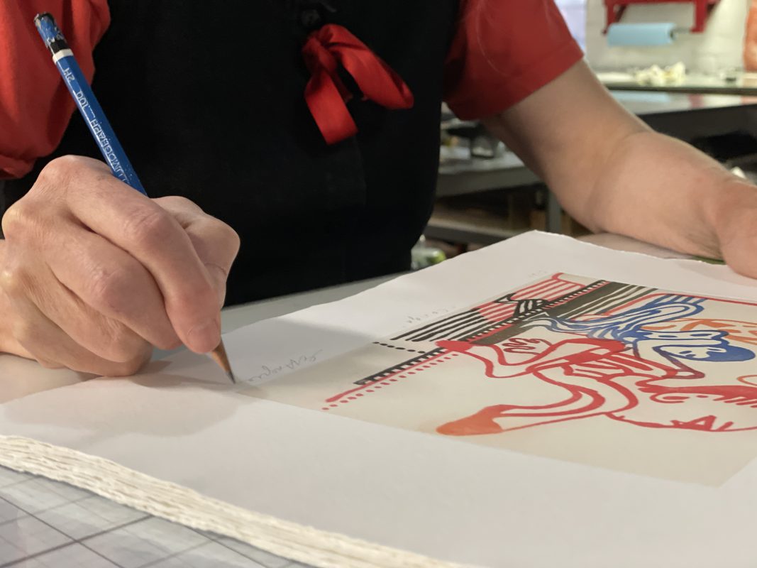 Libby Hague Signing Smokestack Quarterly2022