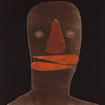 Nathan Eugene Carson - Untitled (from Disco Days series), monoprint, 2022