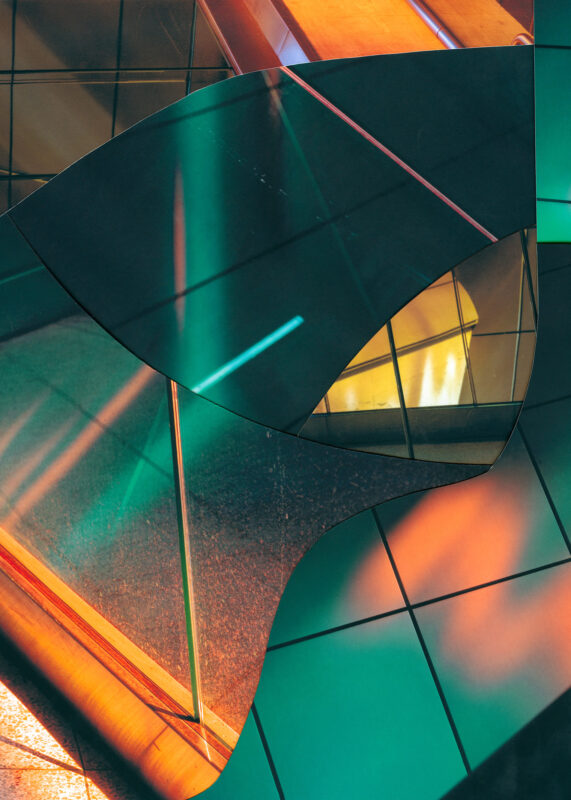 Jessica Thalmann - Line of Sight (Highway 407 Green), 2023