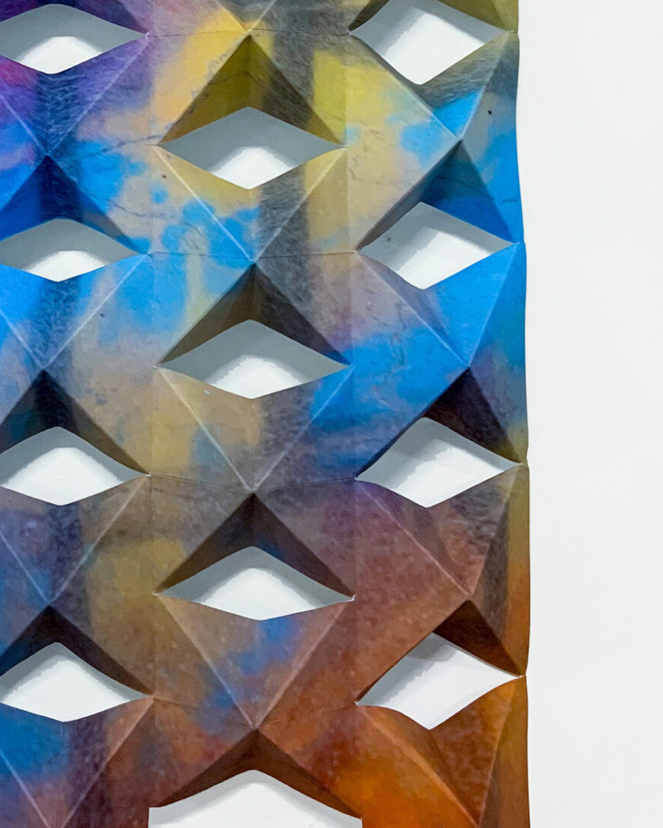 Jessica Thalmann - Lattice Rainbow (detail), 2023