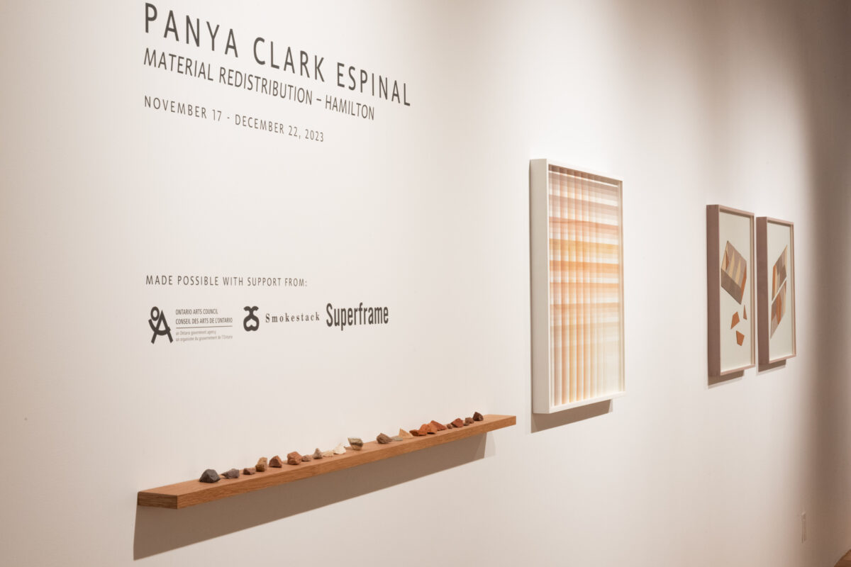 Panya Clark Espinal - Material Redistribution Project - Hamilton, 2023