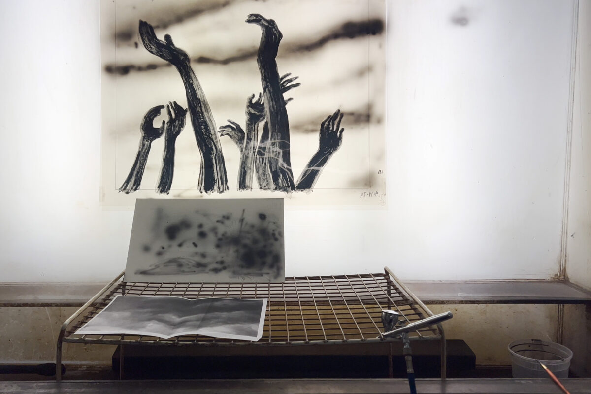 Tyler Bright Hilton - Smokestack analog residency - BTS_7