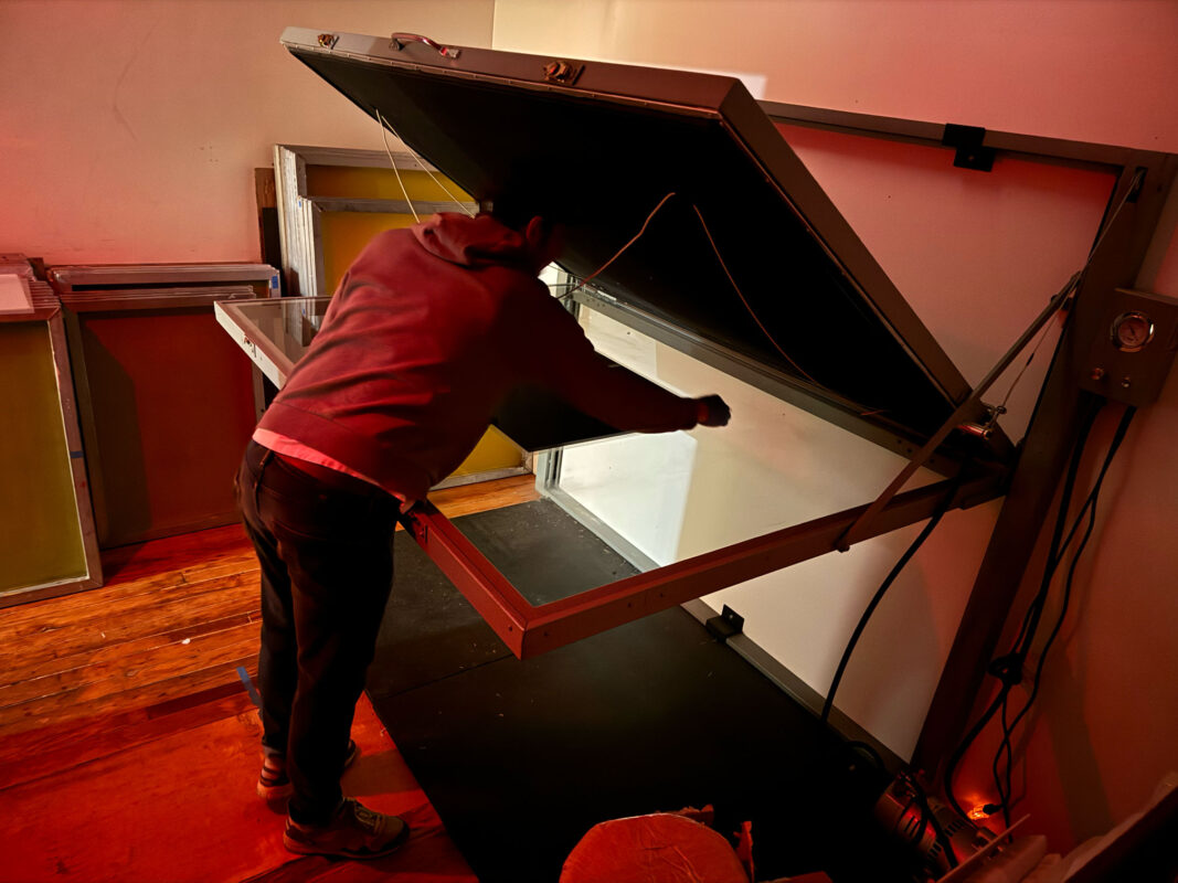 Tyler Bright Hilton - Smokestack analog residency - Behind the scenes