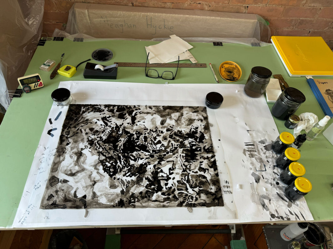 Tyler Bright Hilton - Smokestack analog residency - Behind the scenes