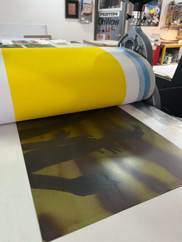 Tyler Bright Hilton - Smokestack analog residency - Behind the scenes