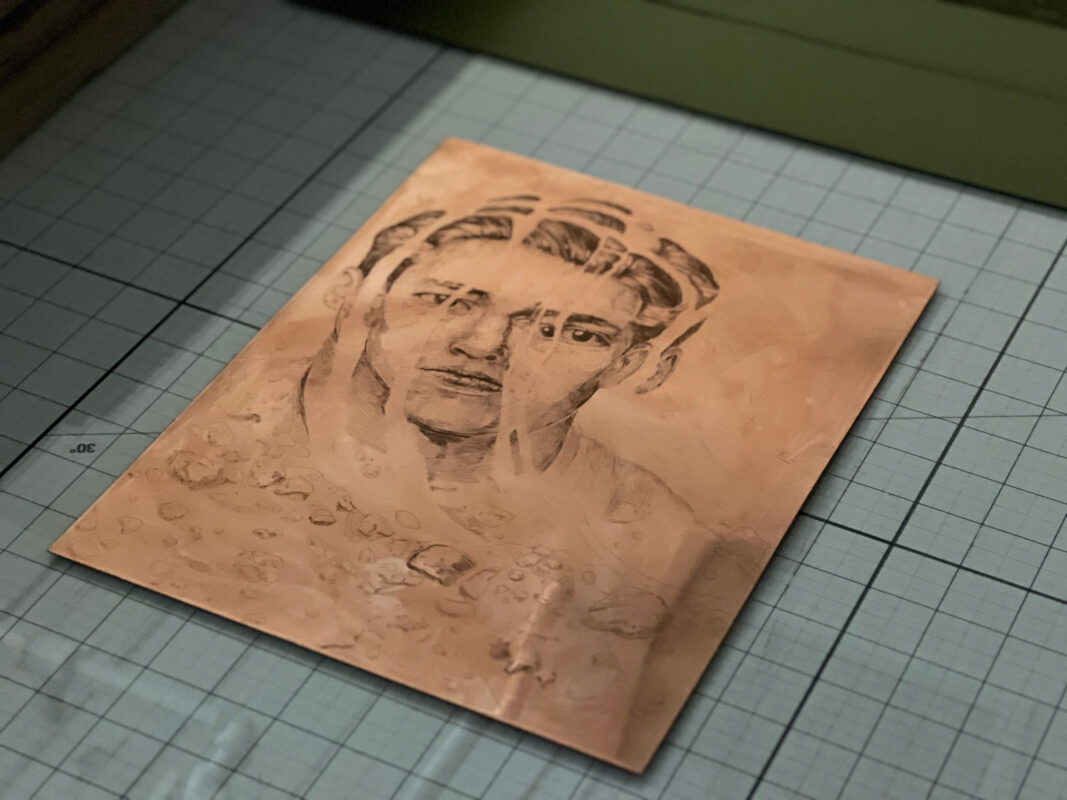 Tyler Bright Hilton - Smokestack analog residency - Behind the scenes