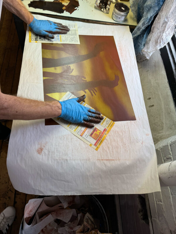 Tyler Bright Hilton - Smokestack analog residency - Behind the scenes