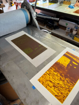 Tyler Bright Hilton - Smokestack analog residency - Behind the scenes