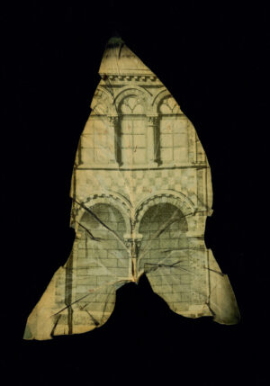 Dianne Bos - Feuilles d'Arum, cloitre, 2024