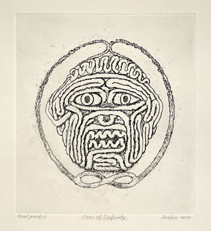 Don Carr - Fear of Infinity (variation 3), 2025