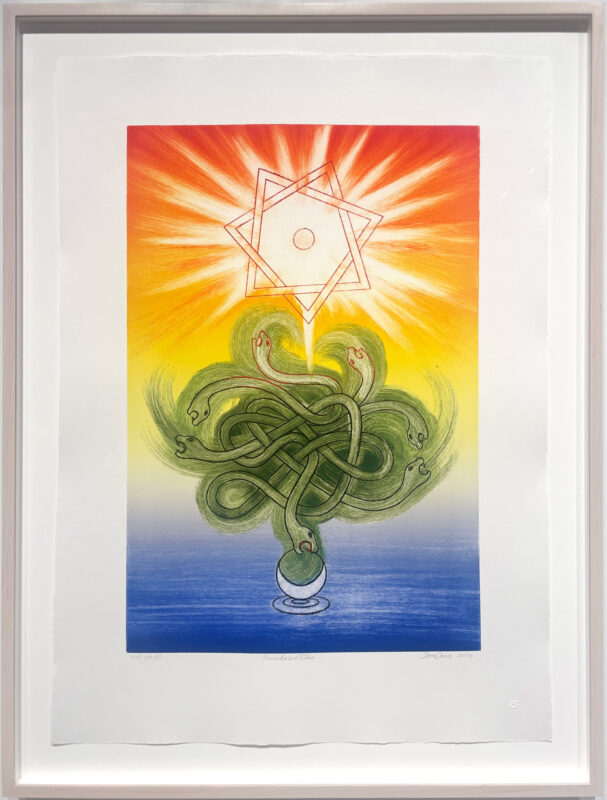 Don Carr - Snakes and Star (variation 1), 2024