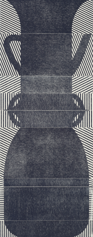 Suzie Smith - Imagined Archives (13), Ed. 1/1, 28"x11", 2025