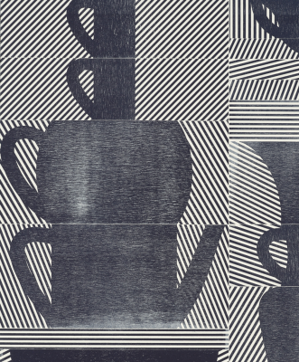 Suzie Smith - Imagined Archives (21), Ed. 1/1, 26"x22", detail, 2025