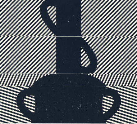 Imagined Archives (3), Ed. 1/1, 20"x11", detail, 2025