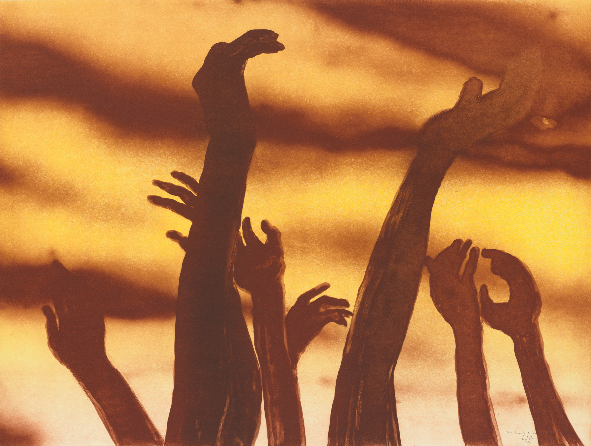 Tyler Bright Hilton - Your head's a bad neighborhood, 2024