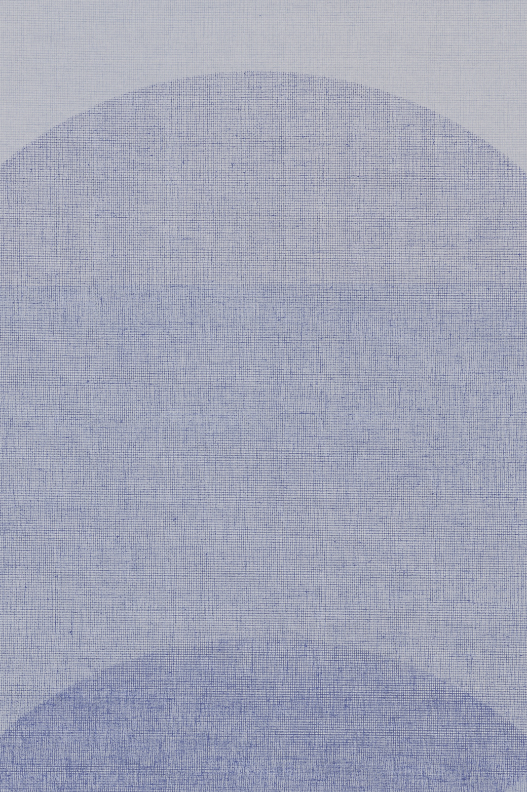 Jim Verburg - Shape / Layer Blueprint #2 (circles), diazotype, edition of 5, detail, 2025