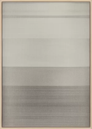 Jim Verburg - Untitled / Seascape (acceptance of the inevitable #8), 29.75" x 21.25", oil on newsprint, 2025