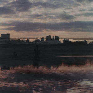 Isabel Okoro - From Ilashe to New York City, 19.75" x 19.75", layered silkscreen print and transparent digital print, double mounted, edition of 3, 2026