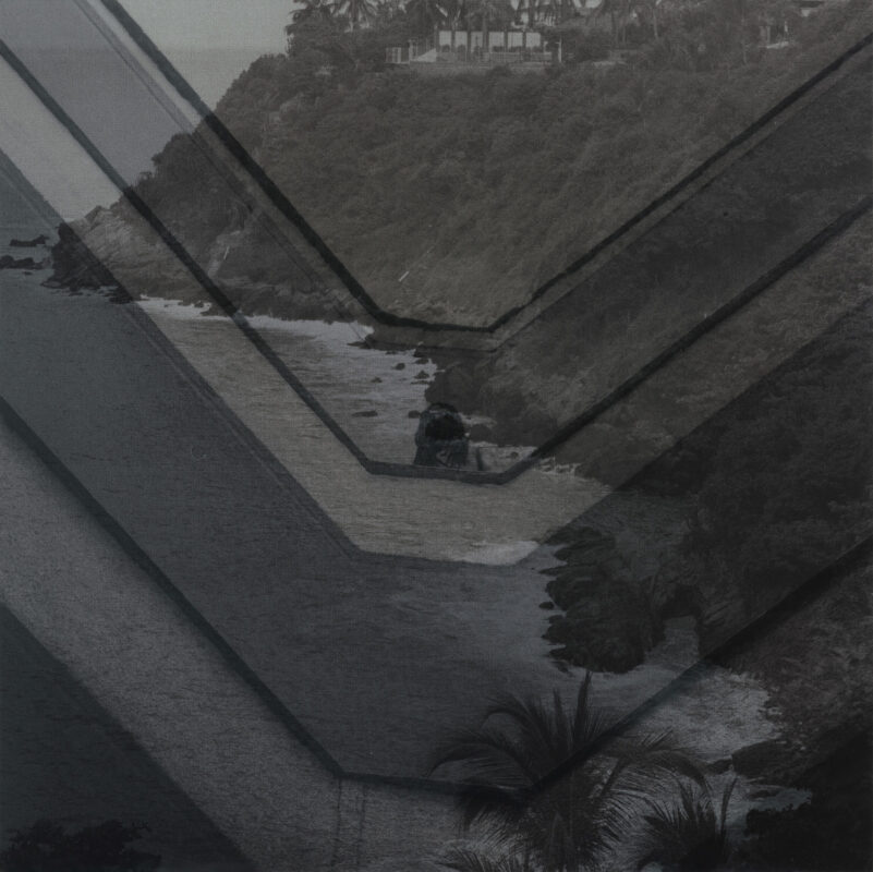 Isabel Okoro - La vida sencilla, 19.75" x 19.75", layered silkscreen print and transparent digital print, double mounted, edition of 3, 2026