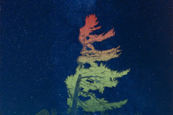 Finn O'Hara - Astral Presage, 30" x 24", archival pigment print with silkscreen overlay, edition of 10, 2026