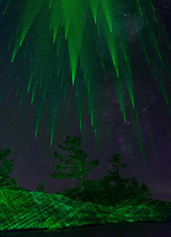Finn O'Hara - Aurora Tempest, 45" x 30" archival pigment print, edition of 10, 2025