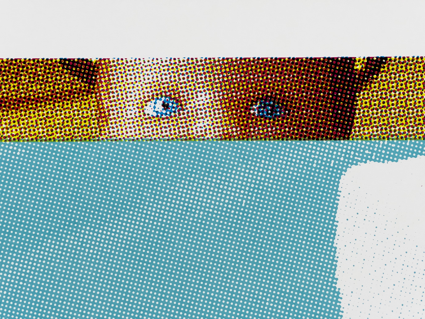 Roger Mooking - Butta Baby, 36" x 46", silkscreen, edition of 3, 2026, detail